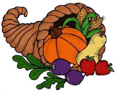 Thanksgiving cornucopia